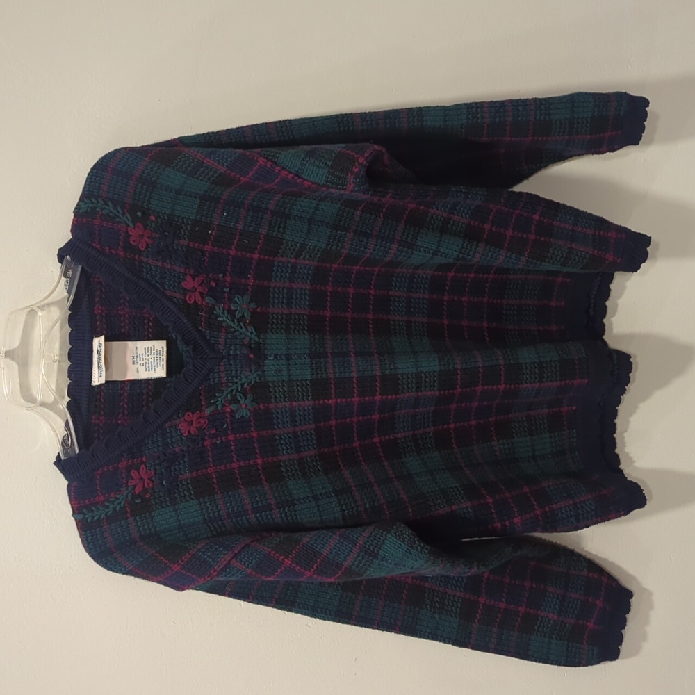 Vintage Tartan Sweater